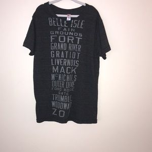 The Track Shirt T-Shirt, Grey, Girls Size 10